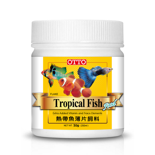 Tropical Fish Flake Food (M)30g
