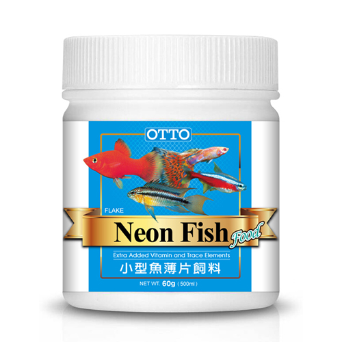 Neon Fish Flake Food (L)60g