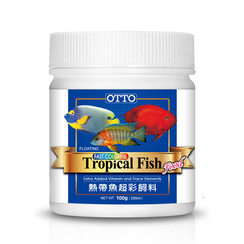 Fast Colorful Tropical Fish Food (M)100g