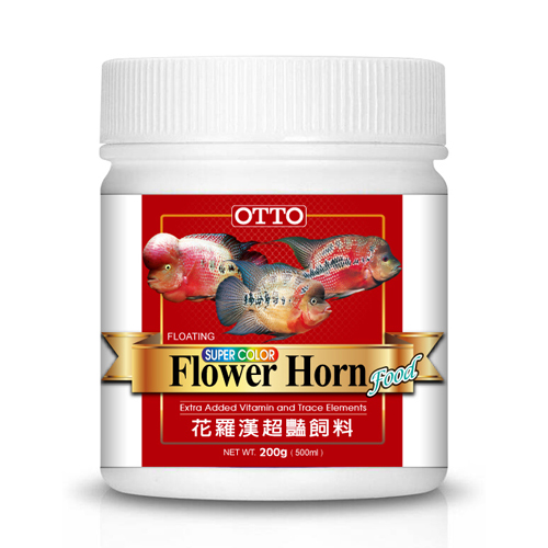 Super Color Flower Horn Fish Food (L)200g