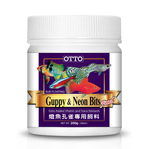 Guppy & Neon Bits Fish Food (L)200g